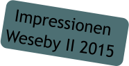 Impressionen  Weseby II 2015